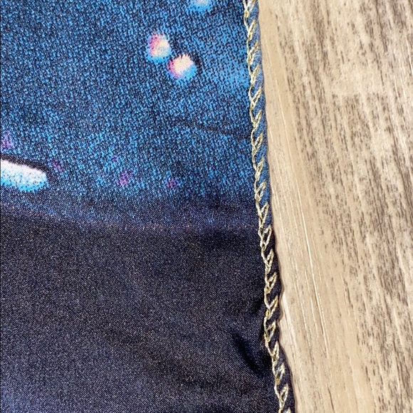 Roberto Cavalli Italian 100% silk designer scarf - Picture 3 of 4